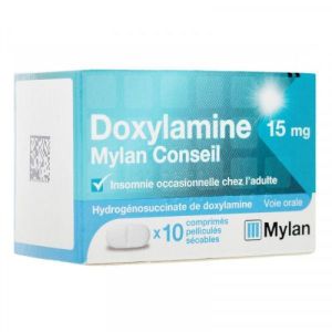 Doxylamine 15mg Myl Cons Cpr S