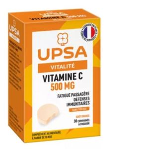 Vit C 500mg Upsa Cpr Croq 15 X