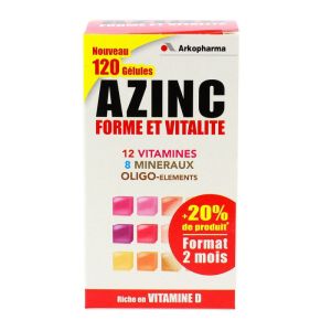 Forme & vitalité vitamine D 120 gélules (2 mois)