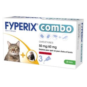 Fyperix Combo Spoton Chat/furet 3 pipettes