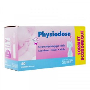 Physiodose Serum Physiologique 40 doses