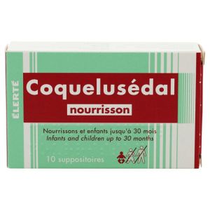 Coquelusedal Nourrisson Suppositoires 10