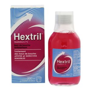 Hextril 0,1% Bain Bouche 200 ml