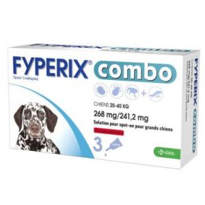 Fyperix Combo Spoton Chien 20-40 kg 3 pipettes