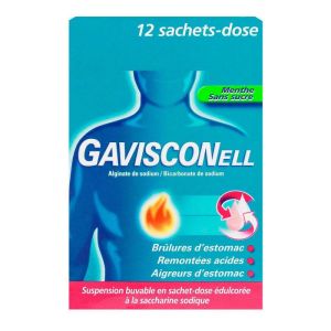 Gavisconell Menthe S/s Sach 10