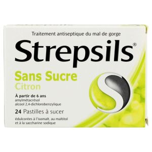 Strepsils Citron S/s Past 24