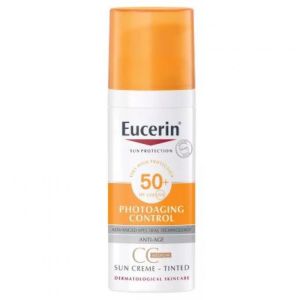EUCERIN crème teintée visage CC crème médium SPF 50