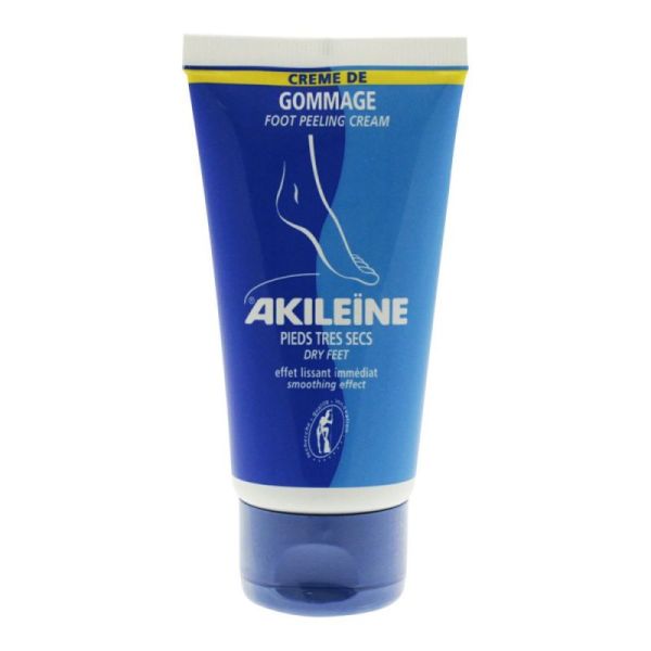 Akileine Crème Gommage pieds très secs Tube75ml