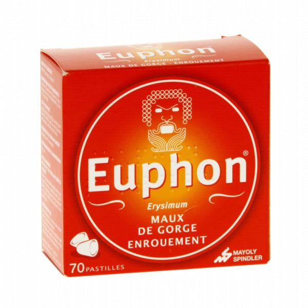 Euphon Pastille Sans sucre 70