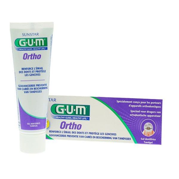 Gum Ortho Dentifrice 75ml