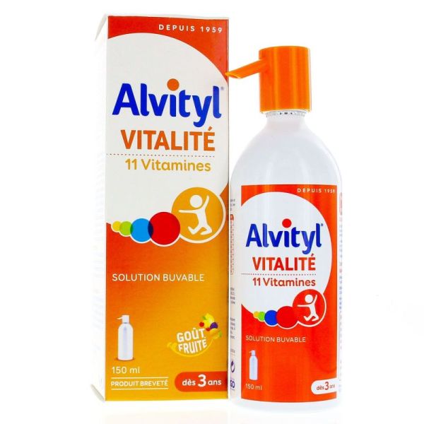 Alvityl Soution Buvable Multi-vitaminé 150ml