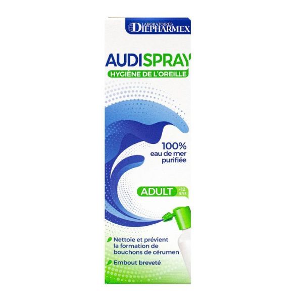 Audispray Adulte Hygiène oreille Spray 50ml
