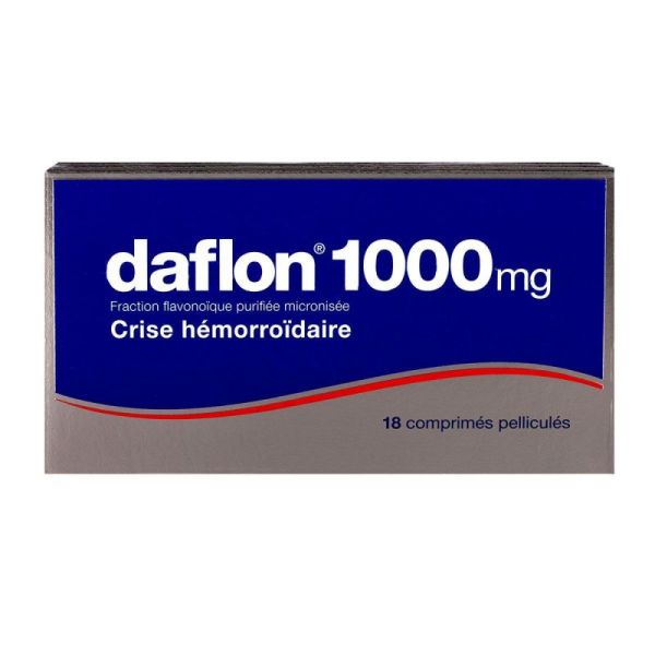 Daflon 1000mg 18 comprimés