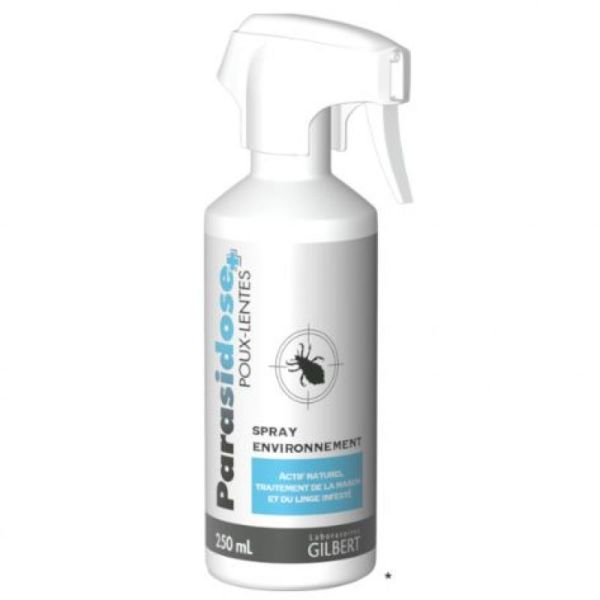 Parasidose poux-lentes spray Environnement 250 ml