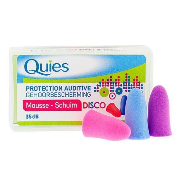 Quies Protection Auditive Mousse Disco 6