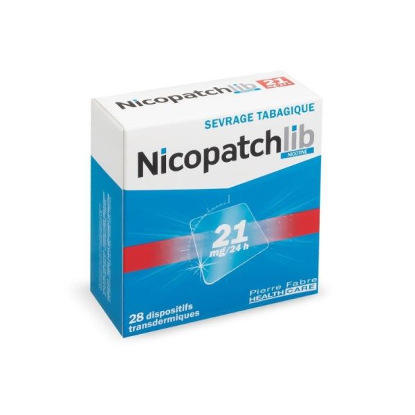 Nicopatchlib 21mg/24h D/transd