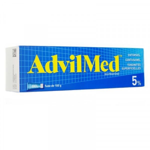 Advil 5% Gel Tube 100g